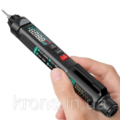 Мультиметр ручка цифровий ANENG A3008Pro, автовибір, TRUE RMS, NCV, 5999 відрахунків, фото 1