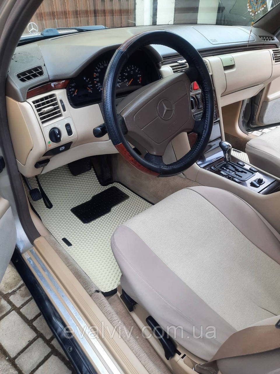 Автомобільні килимки eva для Mercedes-Benz W210 (1995 - 2002) рік, фото 1