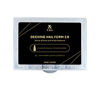 F.O.X Decking Nail form 2.0 Верхние формы для моделирования Современный миндаль(120 шт)