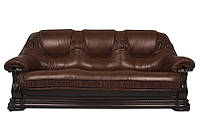 Класичний розкладний шкіряний диван "GRYZLI" Гоп (220см)