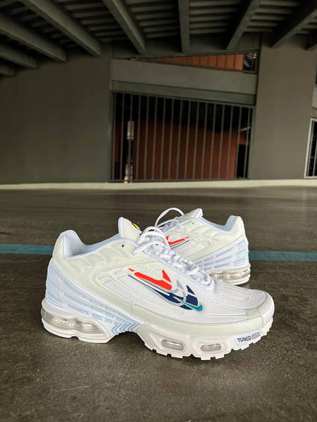 Nike air max tn blue best sale orange