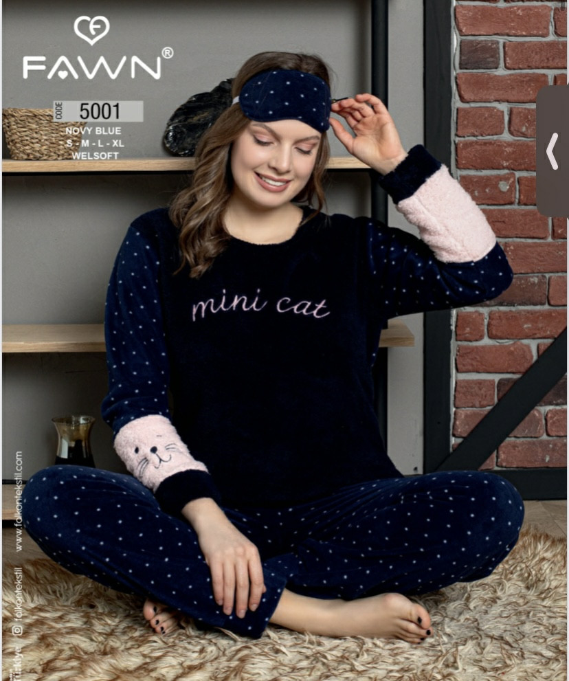 Жіноча піжама-костюм із брюками, фото 1