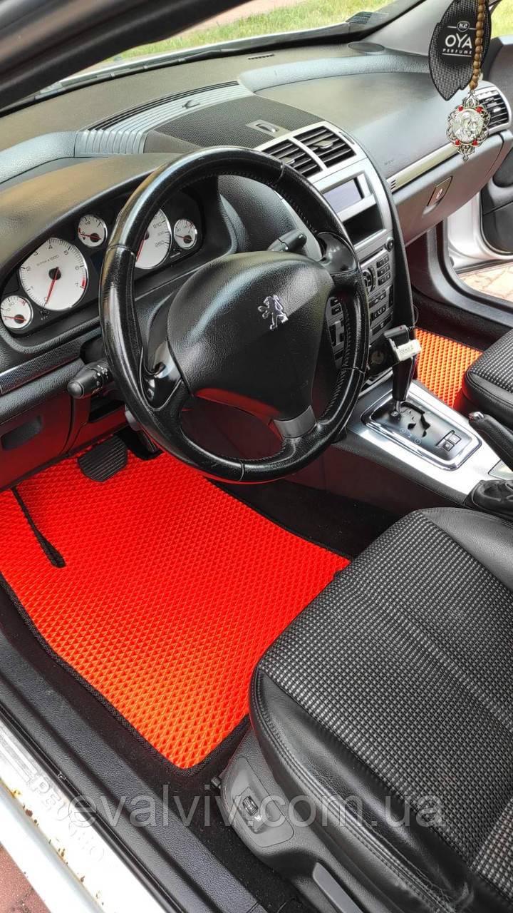 Автомобільні килимки eva для Peugeot 407 (2004 - 2011) рік, фото 1