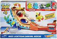 Трек Хот Вілс Історія іграшок 4 Hot Wheels Disney Pixar Toy Story Buzz Lightyear Carnival Recue GCP24