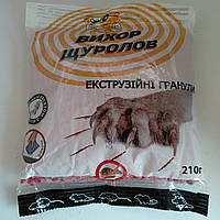 Вихор Крысолов средство от грызунов гранулы с мумификатором 210 г