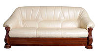 Кожаный раскладной диван "Монарх" (210см)
