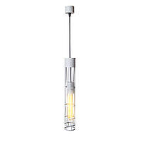 Светильник подвесной MSK Electric Flow в стиле лофт под лампу Е27 серый MR 6040 GR