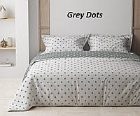 Постельное белье ТЕП Happy Sleep Grey Dots (Серые точки) семейное