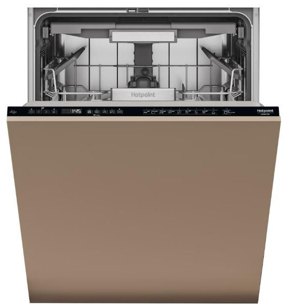 Hotpoint Посудомийна машина вбудовувана, 15компл., A+++, 60см, дисплей, 3й кошик, білий