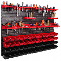 Настенный органайзер для инструмента Kistenberg. Панель 115х78см +56 контейнера