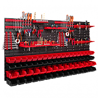 Панель для інструментів Kistenberg. Панель 156х78см +68 контейнерів
