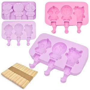 Форма для морозива Stenson Сartoon MH-4415 3 шт 19.5х14.5х2.5 см ID 4612886