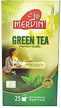 Зелений чай 25 пк. в конвертах Mervin Green Tea, зелений, 25 пк, фото 2