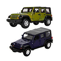 Джип "Bburago" Jeep Wrangler Unlimited Rubicon (1:32) 18-43012