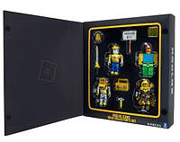 Игровой набор Roblox Four Figure Pack Roblox Icons - 15th Anniversary Gold Collector s Set, 4 фигурки и