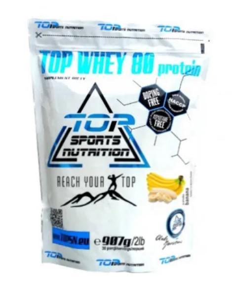 Протеїн Top Sport Whey Protein 80 907 грам Смак : Банан