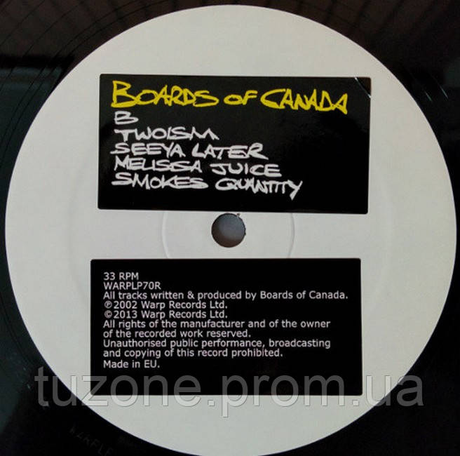 Boards Of Canada Twoism (LP, Mini Album, Reissue, White Label, Vinyl) (ID1936173619), цена