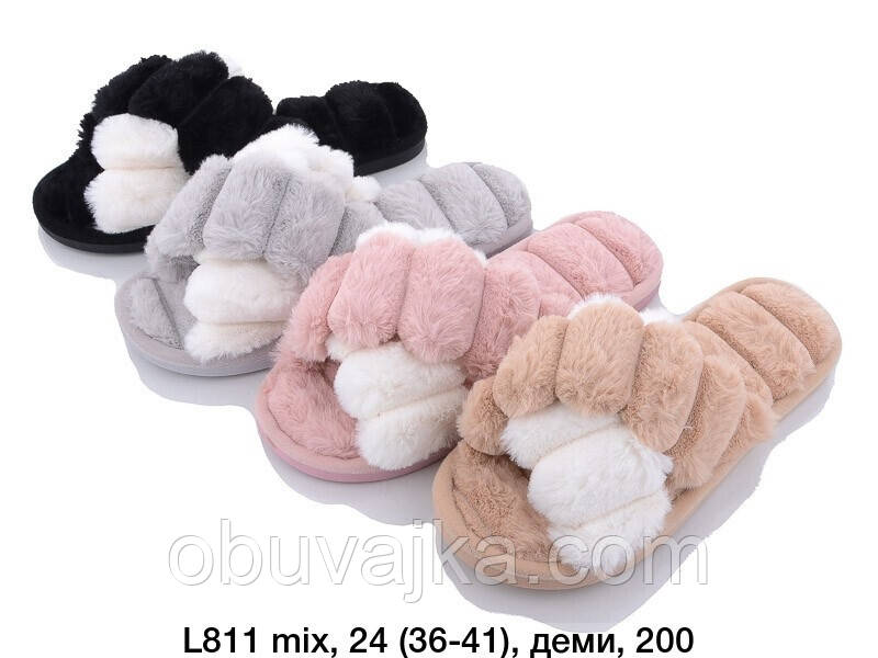 Зимове взуття оптом кімнатні зимові капці 2023 бренда Lion (рр. 36-41)
