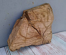 Зріз дерева для декупажу, рукоділля, декору будинку (не оброблений) сухий дуб 210х260мм., фото 2