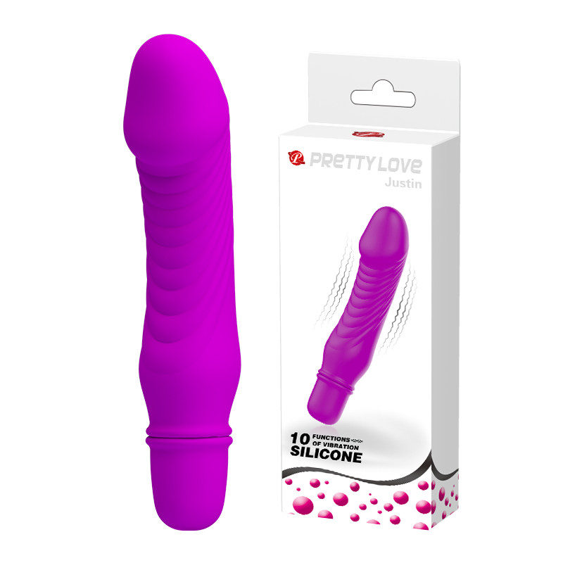 Вібратор Pretty Love Stev Vibrator PURPLE, 13,5 х2, 9 см.