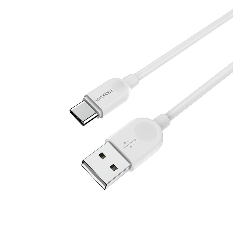 Кабель Borofone BX14 LinkJet for Type-C 2.4A/1m white
