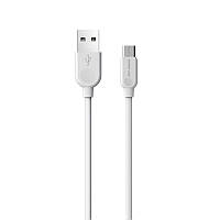 Кабель Borofone BX14 for Micro 2.4A 1m Білий