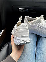 Білі кросівки весна літо Adidas Retro E5 White. Жіночі кросівки люкс білі Адідас Ретропі Е5, фото 10