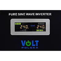 Преобразователи Volt Polska Преобразователь напряжения 500W 12V (UPS с чистой синусоидой для квартиры)