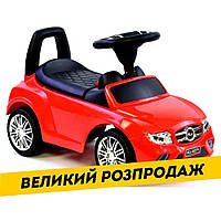 Уценка! Каталка-толокар Машинка (музыкальный руль, багажник) JOY R - 0001 Красный