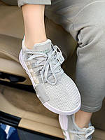 Сірі унісекс кросівки літні білі Adidas Adidas EQT grey. Стильні кроси хлопцю та дівчині Адідас Еквіпмент, фото 10