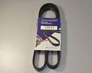 Поліклинові ремінь на Renault Trafic 2001-> 1.9 dCi (ALT, -AC) — Hutchinson - HH 5PK1120
