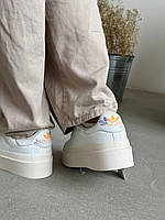 Літні кросівки жіночі білі Adidas Stan Smith Bonega White. Взуття жіноче біле на літо Адідас Стен Сміт, фото 5