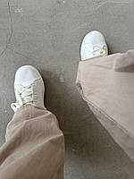 Літні кросівки жіночі білі Adidas Stan Smith Bonega White. Взуття жіноче біле на літо Адідас Стен Сміт, фото 7