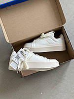 Літні кросівки жіночі білі Adidas Stan Smith Bonega White. Взуття жіноче біле на літо Адідас Стен Сміт, фото 10