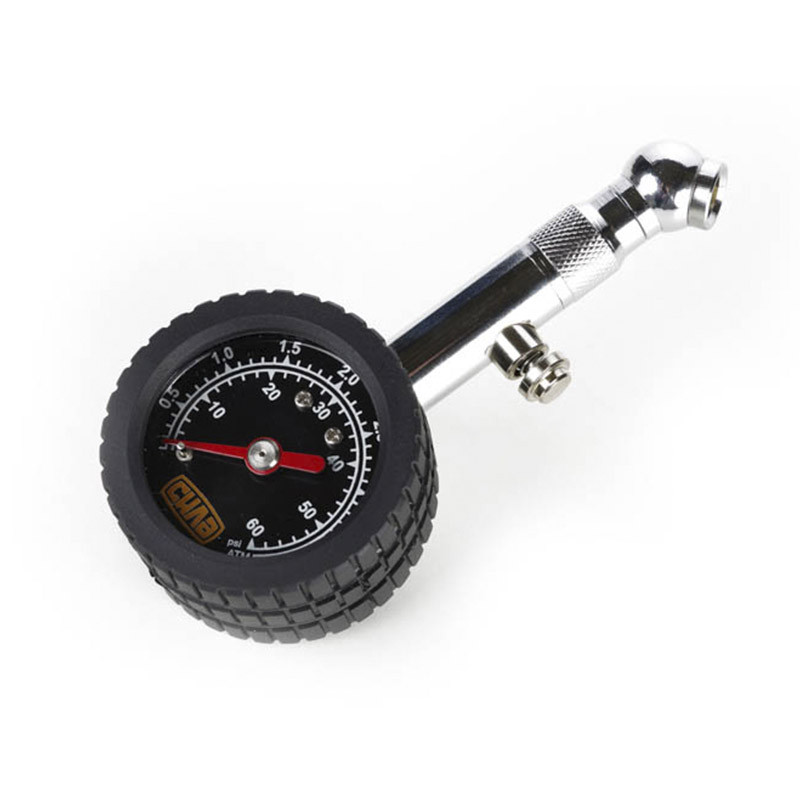 Манометр металевий із гумовим покриттям 4 Атм СІЛА, фото 1