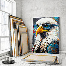 Картини за номерами 40*50 "Крутий орел" No1291, Strateg