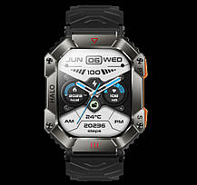 Розумний наручний годинник Smart Racer K+ Black, фото 5