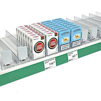 Лоток для сигарет з штовхачем SIG-TRAY довжина 385 мм прозорий, фото 4