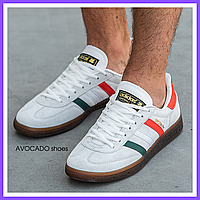 Кроссовки мужские Adidas Spezial white / кеды Адидас Специал белые