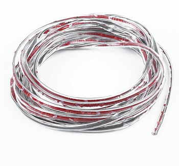 Захисний молдинг для крайки двері автомобіля (торцевий молдинг) Razzar 5 м/1уп Прозорий (KG-10787)