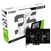 Видеокарта Palit GeForce RTX 3050 8GB GDDR6 Dual (NE63050018P1-1070D)