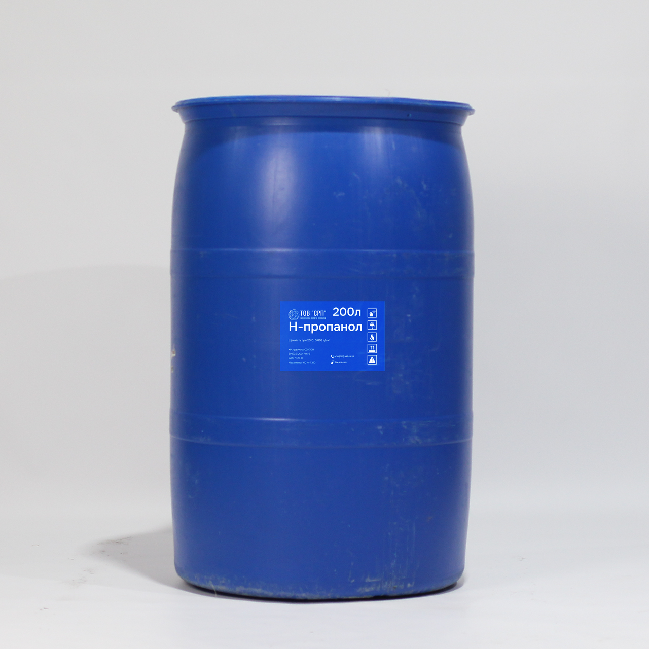 Пропанол (Пропіловий спирт) в бочках 200л