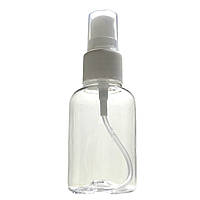 Флакон із дозатором для рідин, білий, 50 мл