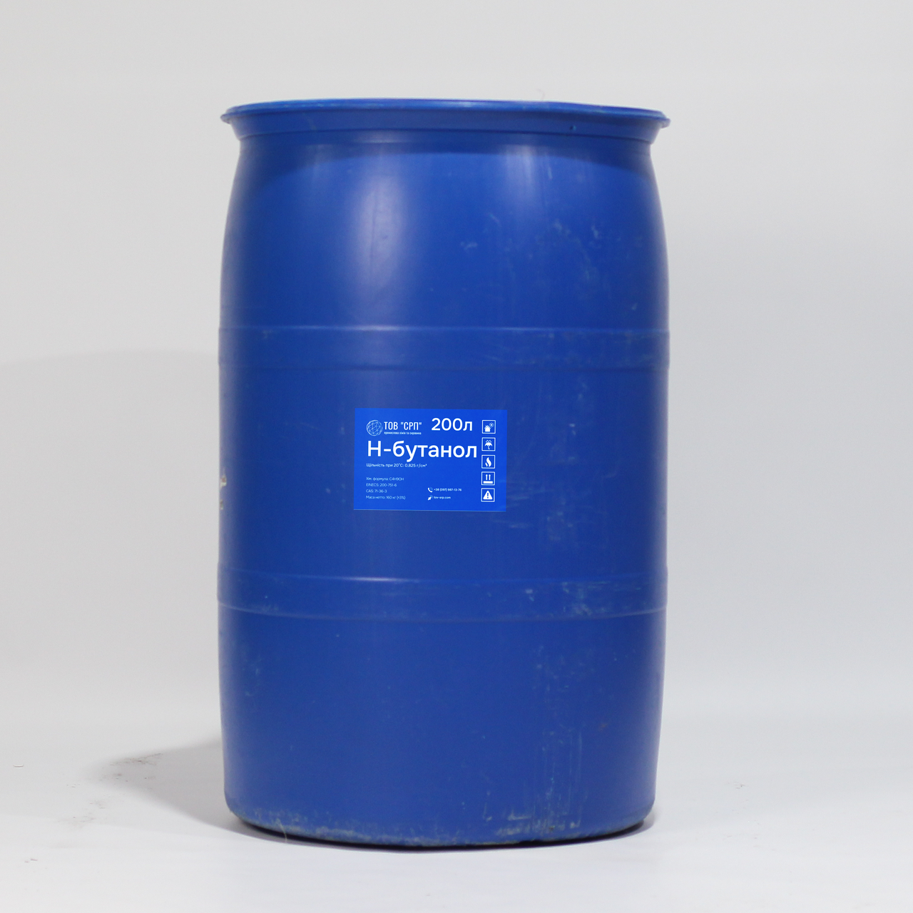 Бутанол (бутиловий спирт) в бочках