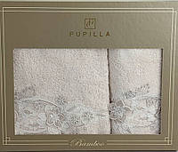 Элитный набор полотенец банное полотенце 70-140см, для лица 50-90 см, Pupilla, Турция