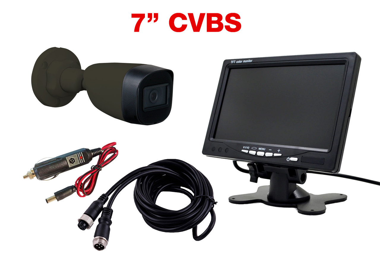 7" CVBS комплект нічного бачення на авто до 30 метрів на магнітах
