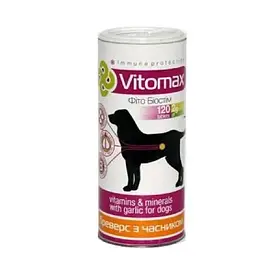Вітаміни Бреверс з пивними дріжджами та часником для собак Vitomax 120 таб. (4820150200039)