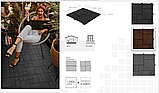 Антивібраційний килимок 10 мм x 60 см x 60 см, фото 4