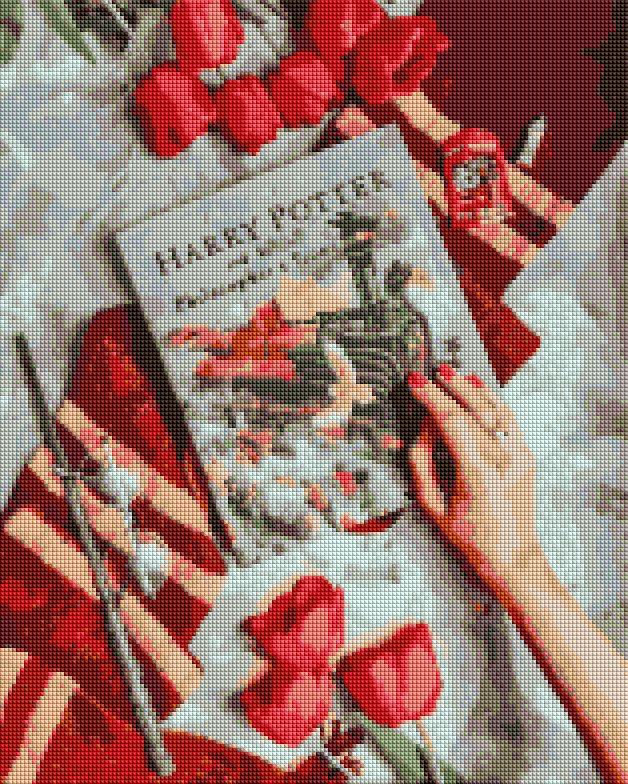 Картина стразами BrushMe Знайомство з магічним світом Гаррі (DBS1033) 40 х 50 см (На підрамнику), фото 1