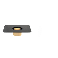Універсальна парапетна-покрівельна аварійна воронка з поліуретану SitaEasy Plus з ПВХ фартухом (діаметр 110